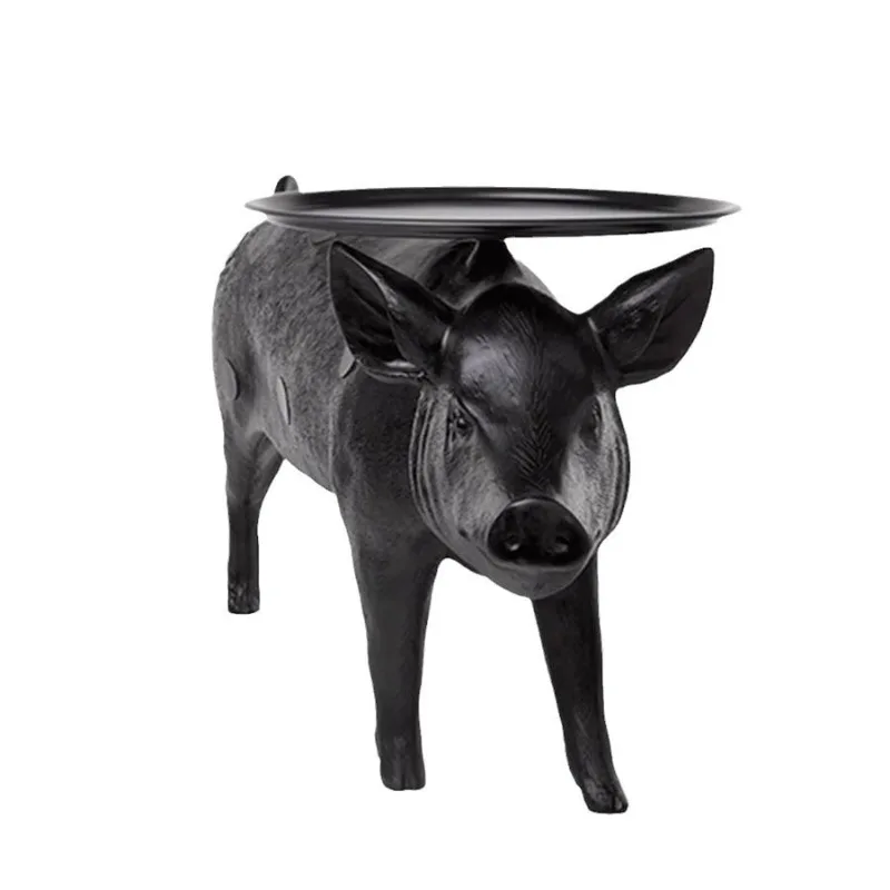 Pig shape coffee table creative home decoration art Internet celebrity ornaments decorative side table
Pig shape coffee table creative home decoration art Internet celebrity ornaments decorative side table