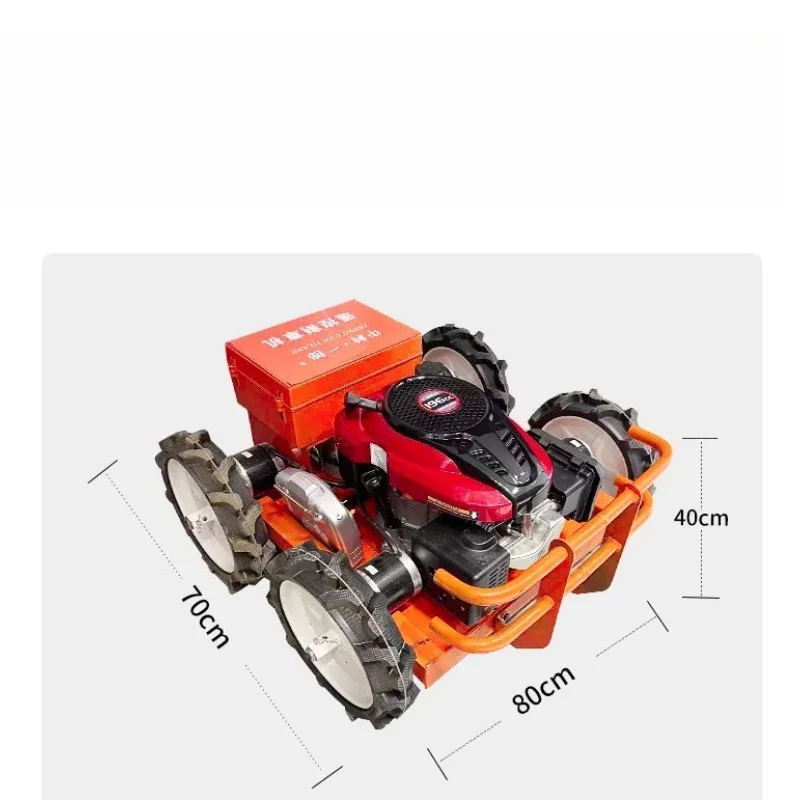 Crawler remote control lawn mower four-stroke lawn mower orchard slope four-wheel drive electric lawn mower
Crawler remote control lawn mower four-stroke lawn mower orchard slope four-wheel drive electric lawn mower