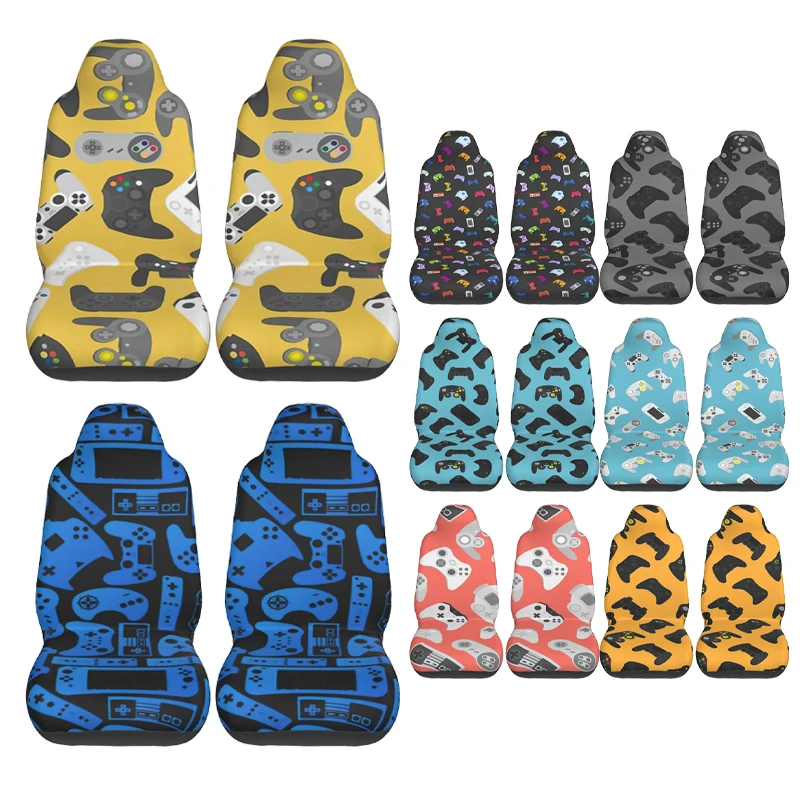 Video Game Controller Background Car Seat Cover Custom Printing Universal Front Protector Accessories Cushion Set
Video Game Controller Background Car Seat Cover Custom Printing Universal Front Protector Accessories Cushion Set