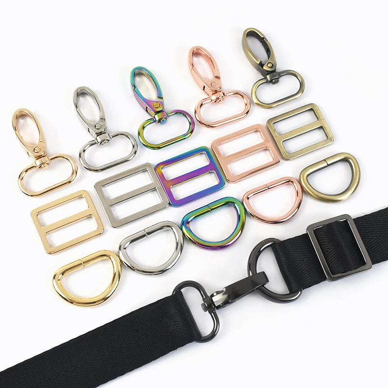 3/5Sets 16-38mm Metal Buckle Swivel Lobster Buckles Tri-glide Slider Pet Collar Adjust Clasp Webbing Strap Hook Bag Accessories
3/5Sets 16-38mm Metal Buckle Swivel Lobster Buckles Tri-glide Slider Pet Collar Adjust Clasp Webbing Strap Hook Bag Accessories