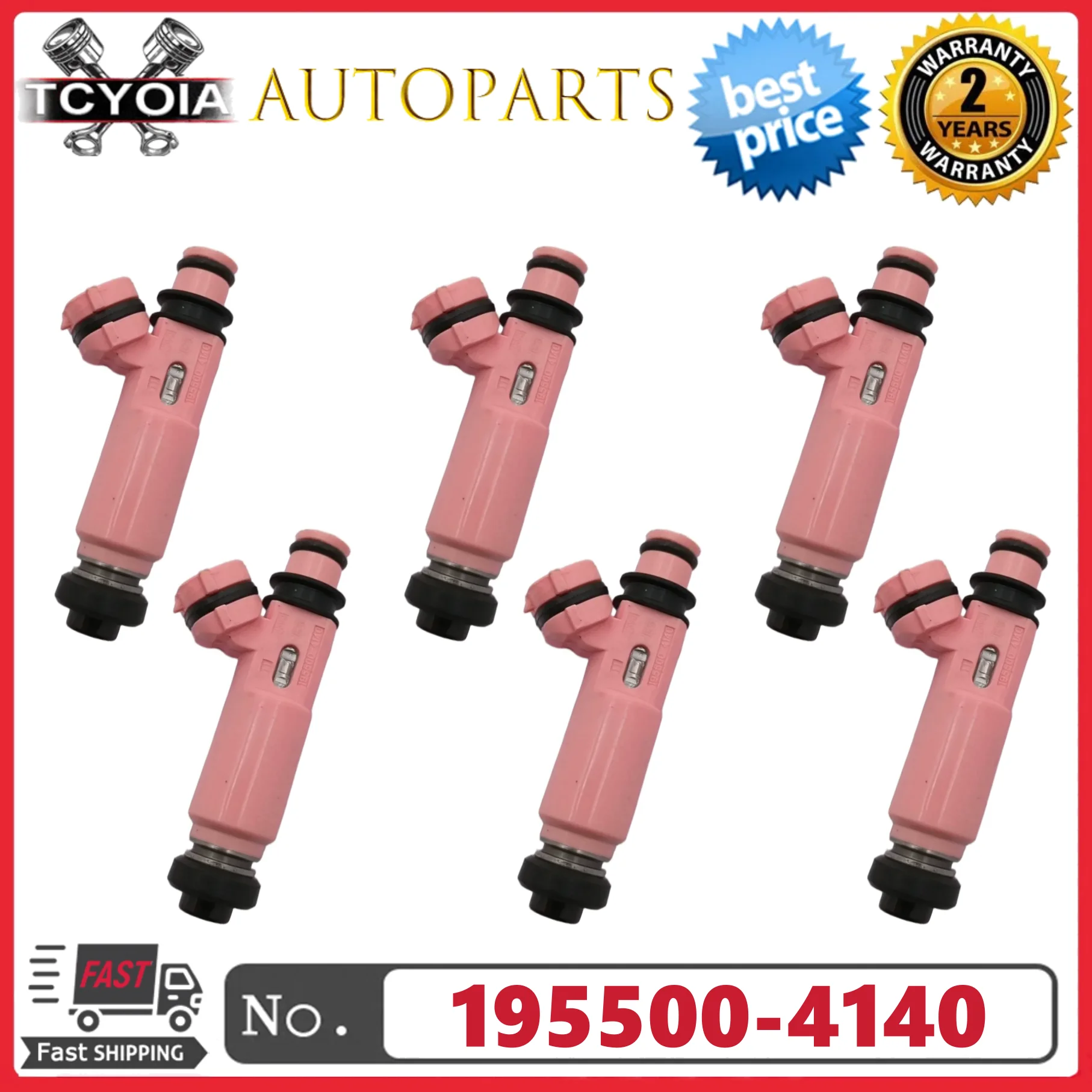 6pcs/lot Fuel Injectors 195500-4140 1955004140 MR507376 For Mitsubishi Pajero Sport 6G72 3.0 V6 V73
6pcs/lot Fuel Injectors 195500-4140 1955004140 MR507376 For Mitsubishi Pajero Sport 6G72 3.0 V6 V73