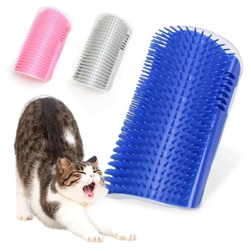 Cat Hair Removal Massage Comb with Catnip Cats Wall Rubbing Brush Corner Scratcher Grooming Self Cleaning Wall Corner Combs
Cat Hair Removal Massage Comb with Catnip Cats Wall Rubbing Brush Corner Scratcher Grooming Self Cleaning Wall Corner Combs
