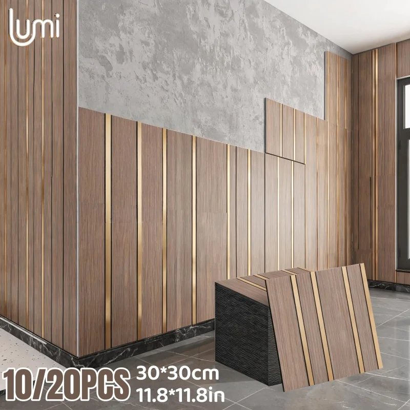 Grid Striped Self-adhesive Wallpaper 3D Wood Grain Wall Tile for Living Room Kitchen Splash Wall Panel Decor Renovation Stickers
Grid Striped Self-adhesive Wallpaper 3D Wood Grain Wall Tile for Living Room Kitchen Splash Wall Panel Decor Renovation Stickers