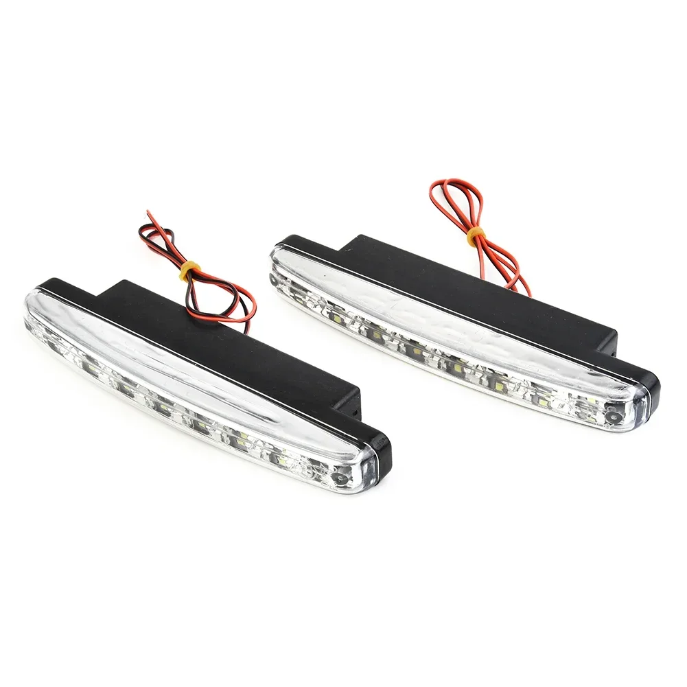 2 PCS Car LED Lights 8-LED Daytime Running Lights 12V 6000K White Driving DRL Fog Lamp Super Bright Waterproof Car Accessories
2 PCS Car LED Lights 8-LED Daytime Running Lights 12V 6000K White Driving DRL Fog Lamp Super Bright Waterproof Car Accessories