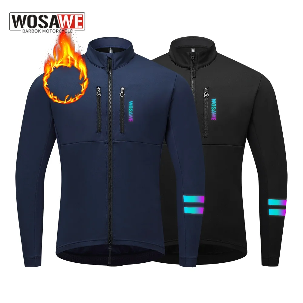 WOSAWE Men's Winter Motorcycle Jacket Warm Fleece Windbreaker Coat For Men Windproof Outdoor Man Cycling Clothing Hiking
WOSAWE Men's Winter Motorcycle Jacket Warm Fleece Windbreaker Coat For Men Windproof Outdoor Man Cycling Clothing Hiking