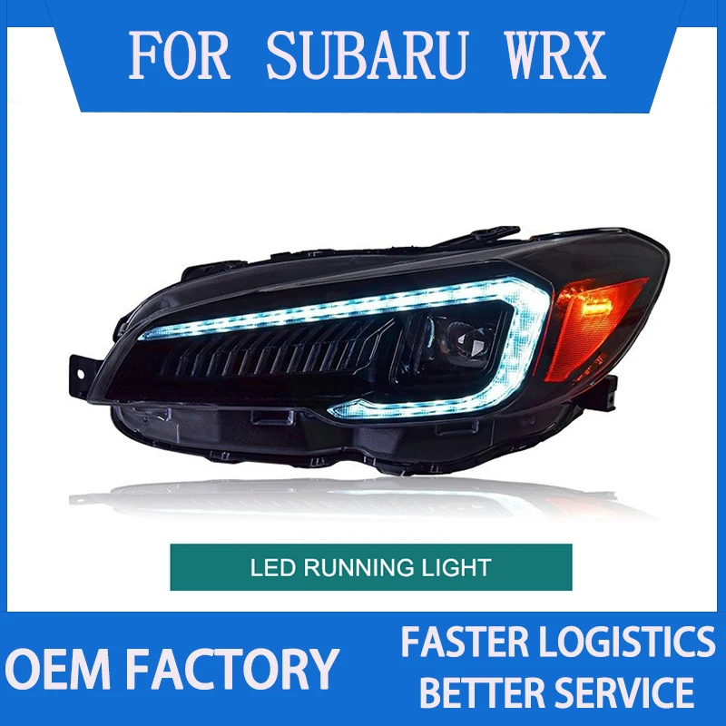 1 пара светодиодных фар в сборе для Subaru WRX 2015-2021, фара Plug and Play со светодиодной фарой DRL с динамическим поворотным проектором
1 пара светодиодных фар в сборе для Subaru WRX 2015-2021, фара Plug and Play со светодиодной фарой DRL с динамическим поворотным проектором