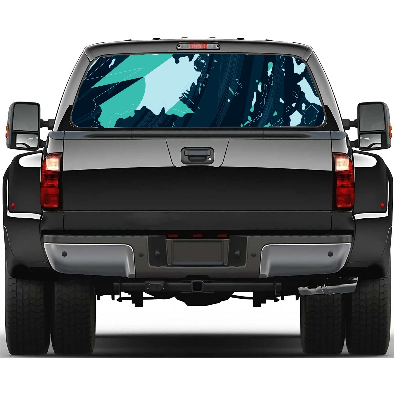 Abstract Racing Sports Stripe Rear Window Decal Fit Pickup,Truck,Car Universal See Through Perforated Back Windows Vinyl Sticker
Abstract Racing Sports Stripe Rear Window Decal Fit Pickup,Truck,Car Universal See Through Perforated Back Windows Vinyl Sticker