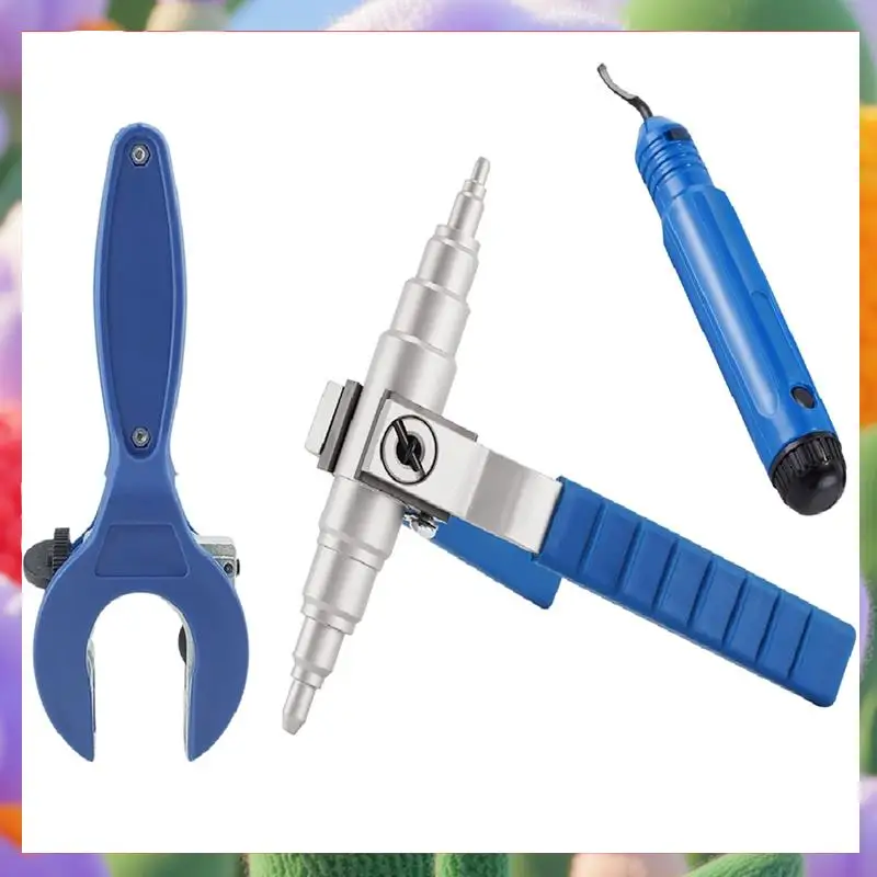 Soft Copper Pipe Tube Expander Universal Hand Tool Manual Refrigeration Tube Expander Kit 3/8In 1/2In, 5/8In,3/4In,7/8In-ABXK
Soft Copper Pipe Tube Expander Universal Hand Tool Manual Refrigeration Tube Expander Kit 3/8In 1/2In, 5/8In,3/4In,7/8In-ABXK