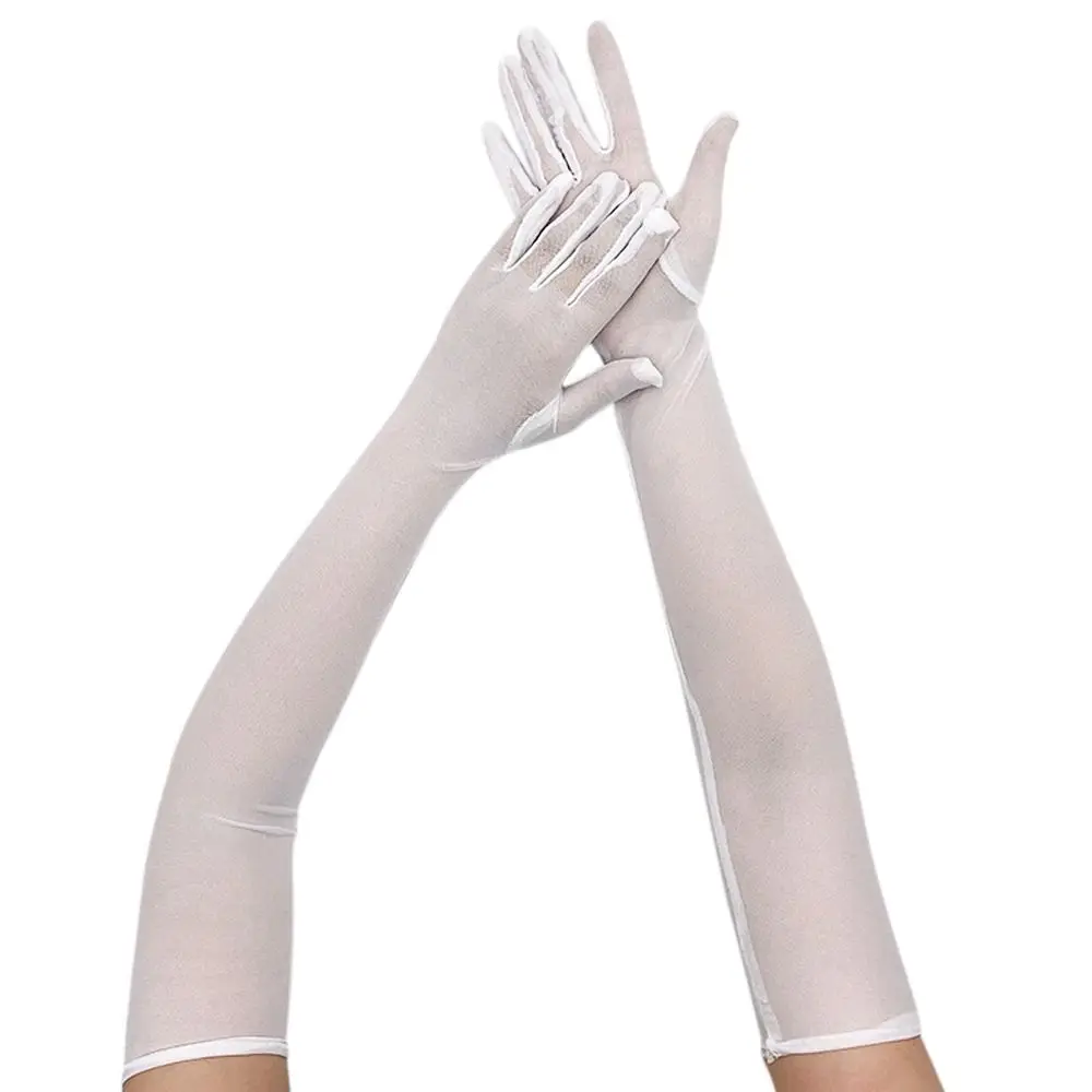 Dress Accessories Mesh Transparent Gloves Seamless Sun Protection Long Gloves & Mittens 55cm Elasticity Driving Gloves Women
Dress Accessories Mesh Transparent Gloves Seamless Sun Protection Long Gloves & Mittens 55cm Elasticity Driving Gloves Women
