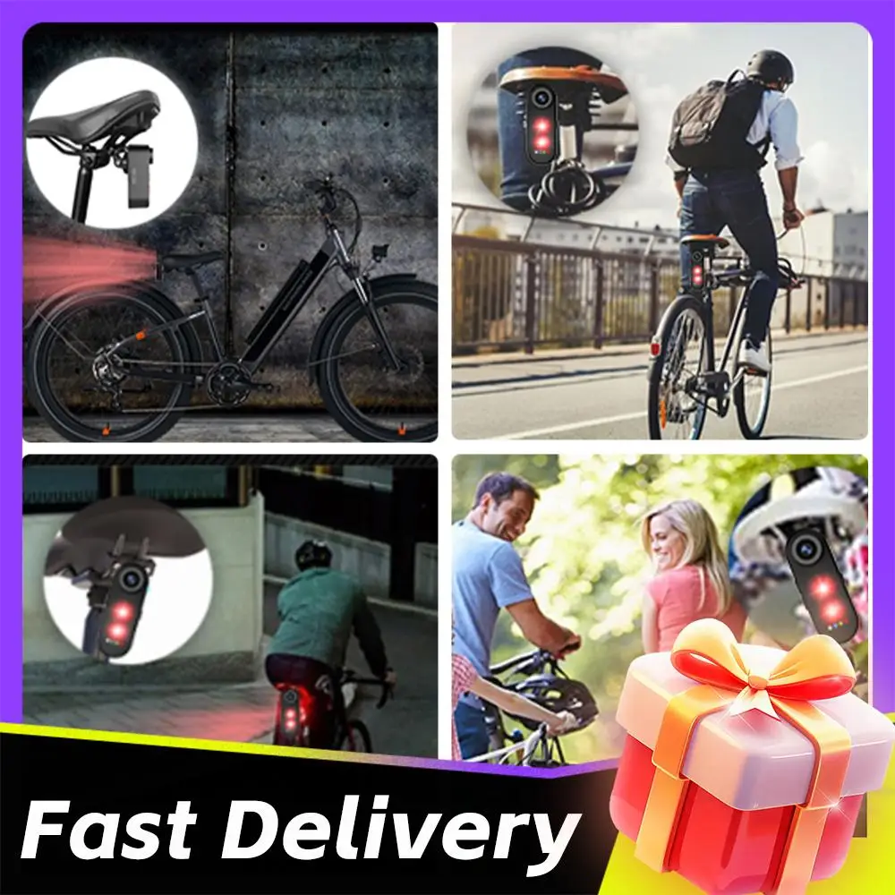 Велосипедная камера с задним фонарем и широкоугольной камерой 150°, задний фонарь для велосипеда, камера-фонарь для горных, шоссейных и электровелосипедов
Велосипедная камера с задним фонарем и широкоугольной камерой 150°, задний фонарь для велосипеда, камера-фонарь для горных, шоссейных и электровелосипедов
