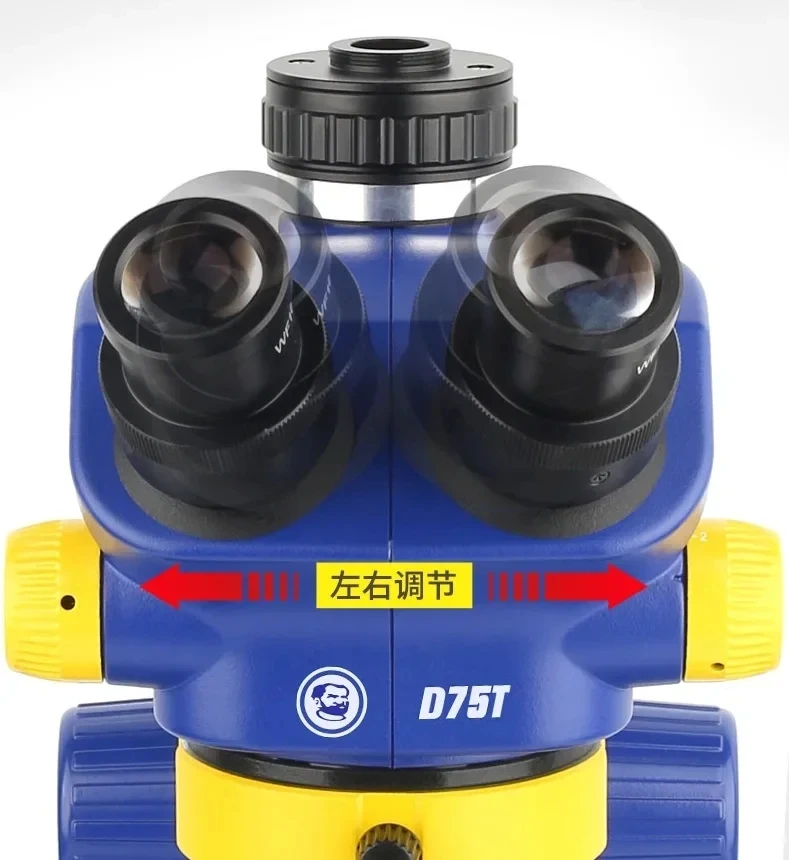 Лабораторный тринокулярный стереомикроскоп MECHANIC D75T-B11, HD электронный компонент, увеличенный 0,7-5,0-кратный прицел с непрерывным зумом
Лабораторный тринокулярный стереомикроскоп MECHANIC D75T-B11, HD электронный компонент, увеличенный 0,7-5,0-кратный прицел с непрерывным зумом