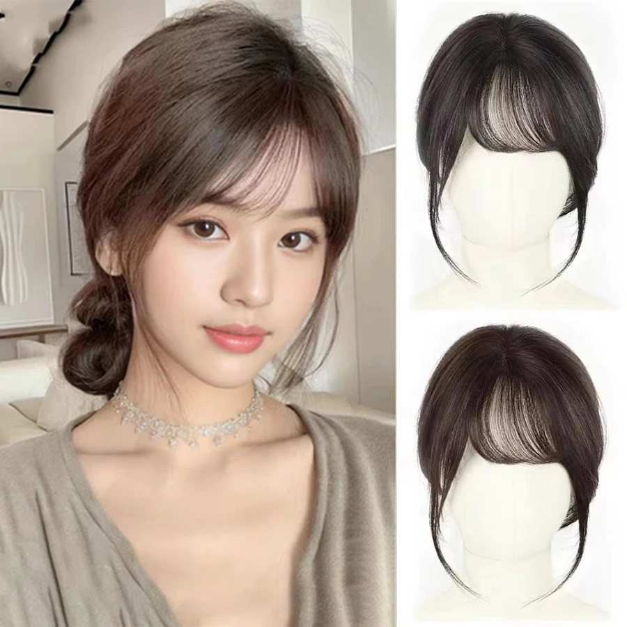 Synthetic 3D Bangs Invisible Seamless Head human Hair Air Bangs Head Overhead Natural Invisible Replacement Cover White Hair
Synthetic 3D Bangs Invisible Seamless Head human Hair Air Bangs Head Overhead Natural Invisible Replacement Cover White Hair