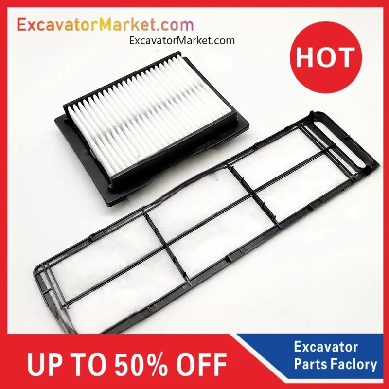 Excavator Parts Excavator Parts For Sany Sy55/60c/65 -9/75 -9/75 -10 Air Conditioner Filter
Excavator Parts Excavator Parts For Sany Sy55/60c/65 -9/75 -9/75 -10 Air Conditioner Filter