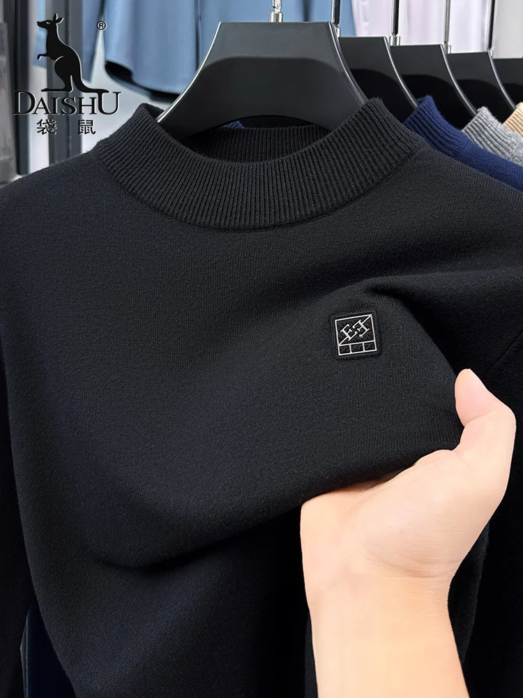 Мужской утепленный вязаный свитер Kangaroo с высоким воротником, теплый повседневный джемпер для мужчин среднего возраста, базовая модель
Мужской утепленный вязаный свитер Kangaroo с высоким воротником, теплый повседневный джемпер для мужчин среднего возраста, базовая модель