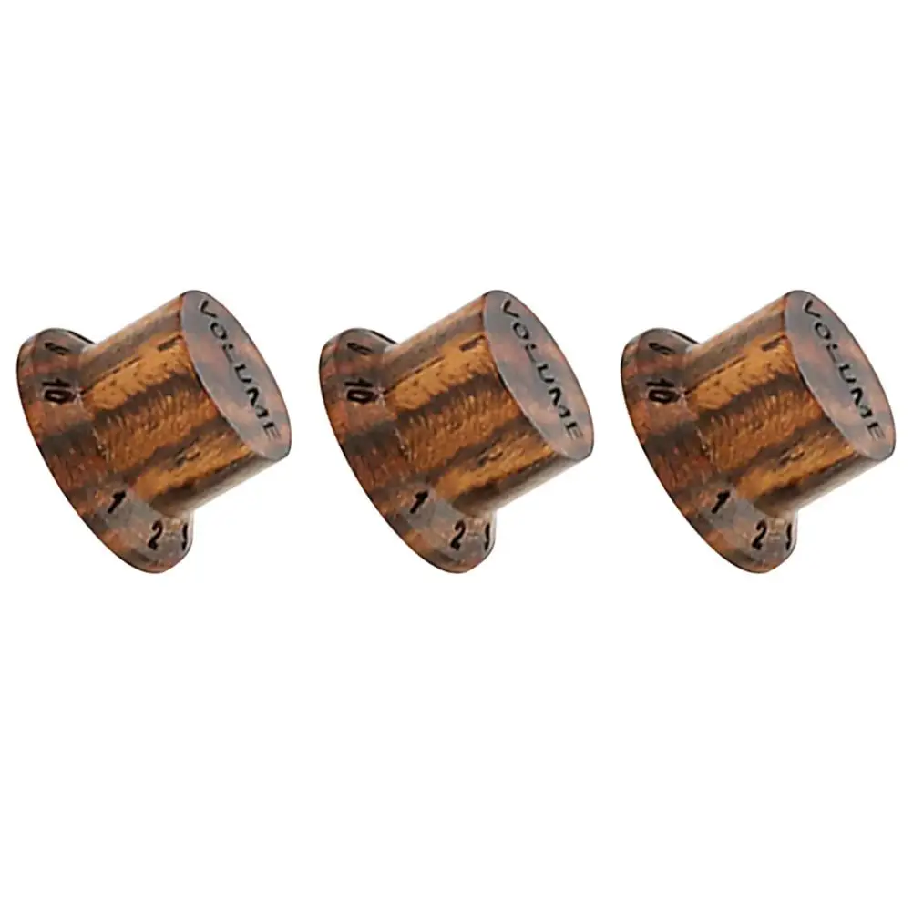Wooden Guitar Knobs Durable Alloy Practical Volume Control Electric Bass Fine Workmanship Accessories Tone Buttons
Wooden Guitar Knobs Durable Alloy Practical Volume Control Electric Bass Fine Workmanship Accessories Tone Buttons