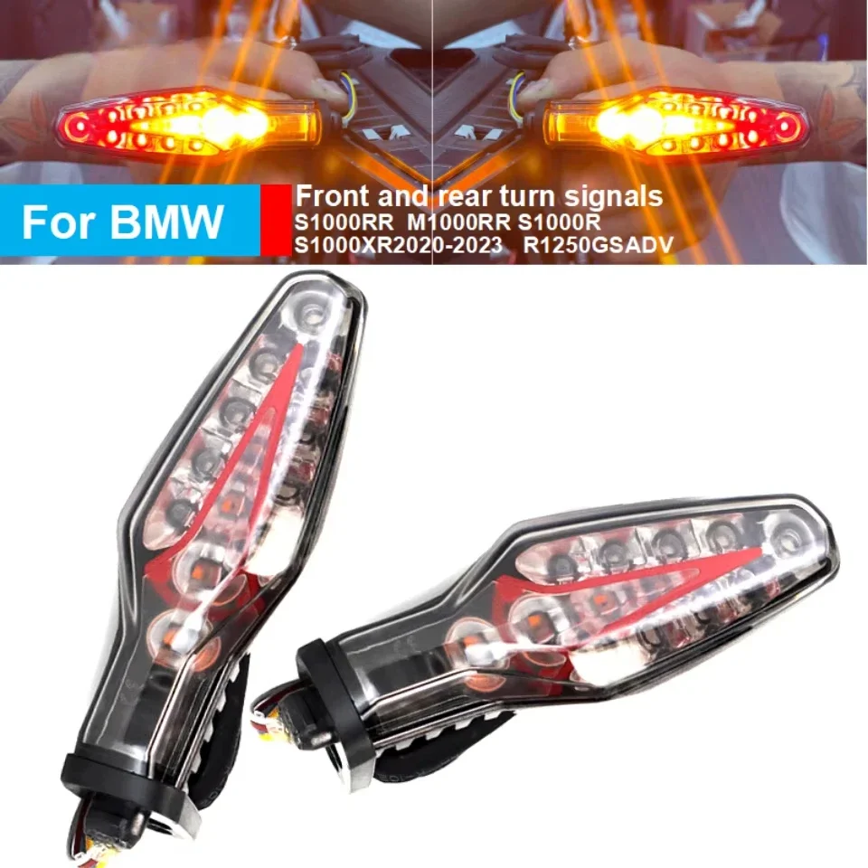 Motorcycle LED Turn Signal Rear For BMW M1000RR R1250GS S1000RR S1000XR S1000RCE04S1000RRXR Brake Tail Light Flashing Light
Motorcycle LED Turn Signal Rear For BMW M1000RR R1250GS S1000RR S1000XR S1000RCE04S1000RRXR Brake Tail Light Flashing Light