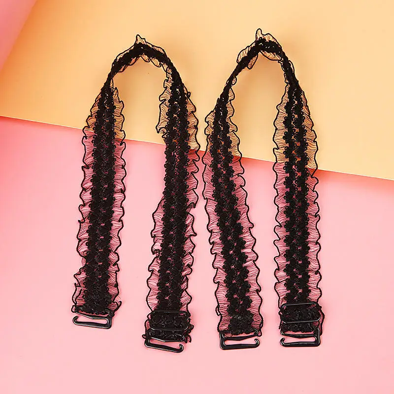 Регулируемые кружевные бретельки для нижнего белья, эластичные, нескользящие, сетчатые, с цветочным узором, аксессуары для бюстгальтера
Регулируемые кружевные бретельки для нижнего белья, эластичные, нескользящие, сетчатые, с цветочным узором, аксессуары для бюстгальтера