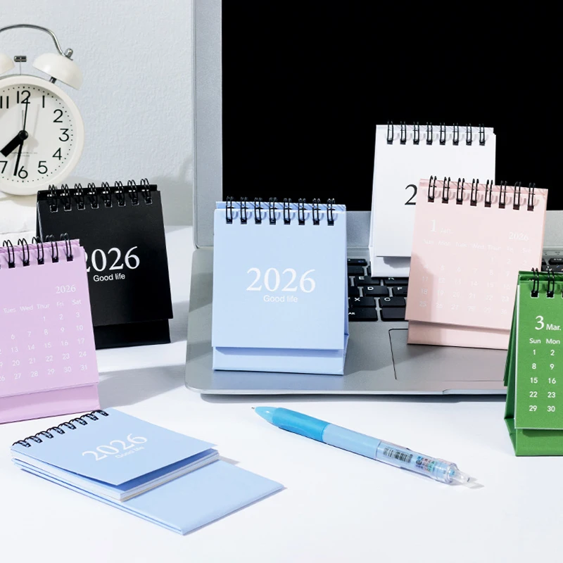 2026 Desk Calendar Kawaii New Year Calendar with Stickers Annual Daily To Do List Coil Calendar Book Time Manegement Stationery
2026 Desk Calendar Kawaii New Year Calendar with Stickers Annual Daily To Do List Coil Calendar Book Time Manegement Stationery