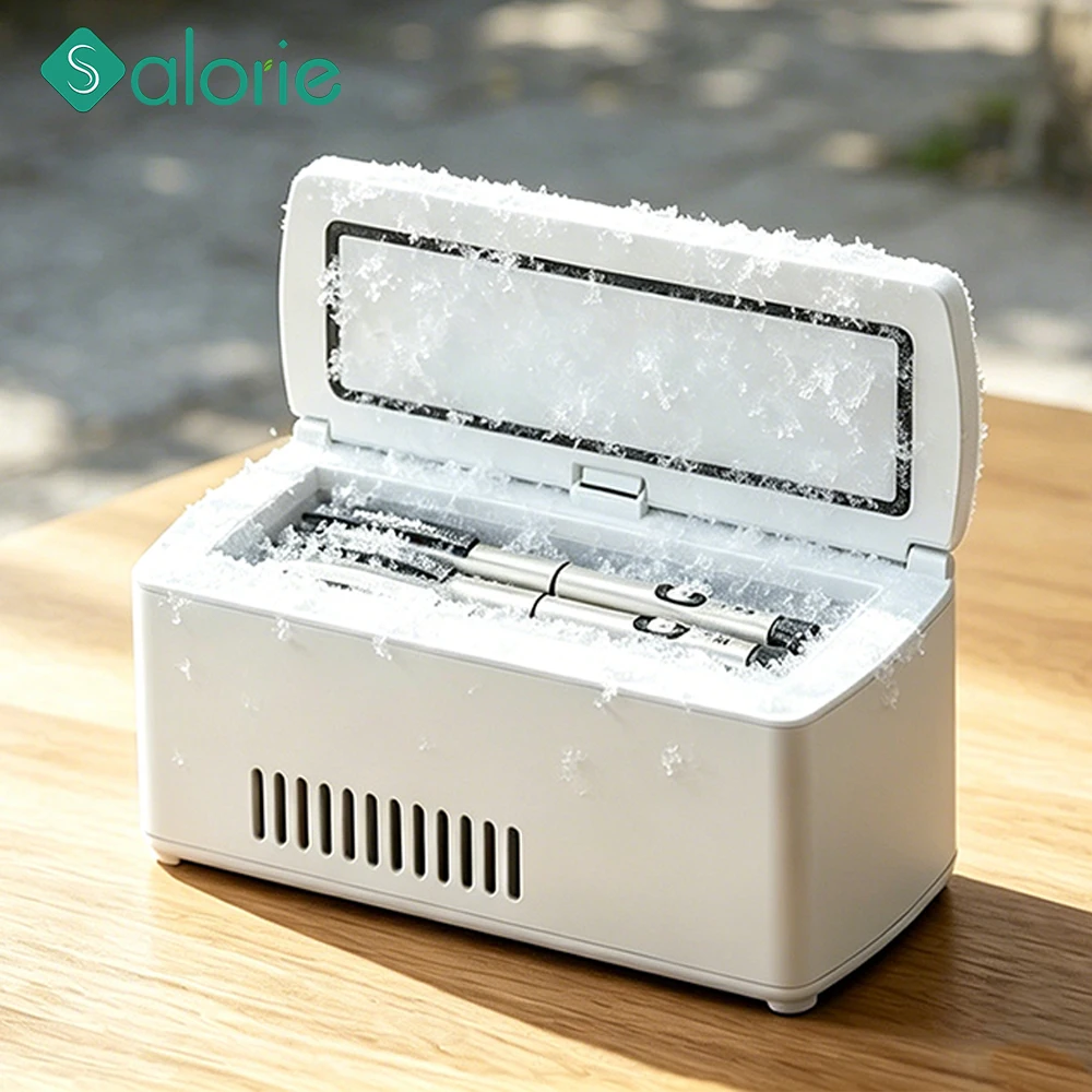 Insulin Refrigerated Box Constant Temperature Cooling Case Diabetic Medicine Insulin Pen Storage Freezer for Car Outdoor Camping
Insulin Refrigerated Box Constant Temperature Cooling Case Diabetic Medicine Insulin Pen Storage Freezer for Car Outdoor Camping