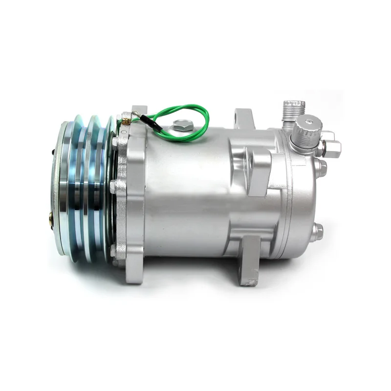 5H16 Sanden 510 Compressor 12V 24V 2 Groove V Belt Pulley Tractor Excavator Heavy Duty Truck Muscle Car A/C System Universal
5H16 Sanden 510 Compressor 12V 24V 2 Groove V Belt Pulley Tractor Excavator Heavy Duty Truck Muscle Car A/C System Universal