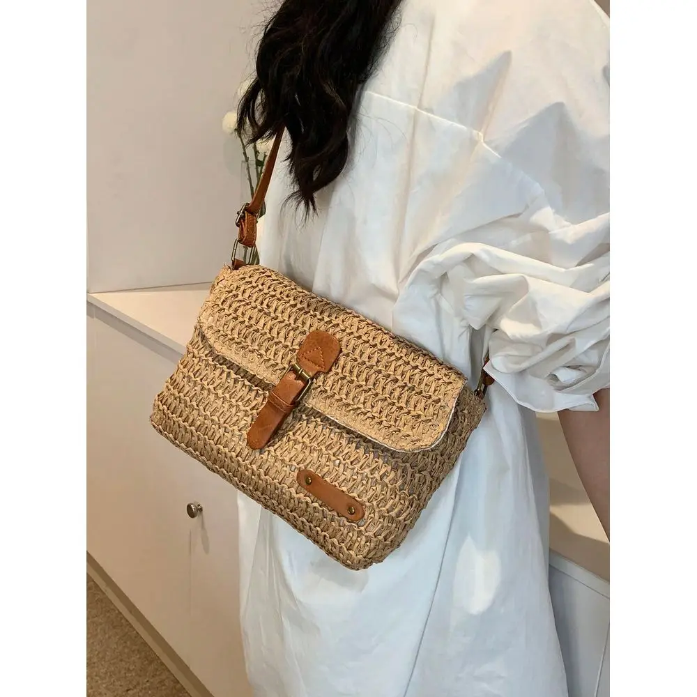 Fashion Woven Bag Shoulder Crossbody Bag For Womens Casual Style, Woven Design, Holiday Essentials, Perfect For Travel, Vacatio
Fashion Woven Bag Shoulder Crossbody Bag For Womens Casual Style, Woven Design, Holiday Essentials, Perfect For Travel, Vacatio