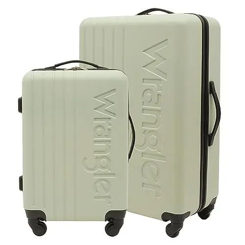 Wrangler Quest Luggage Set, Pelican, 2 Piece Set (30"/22")
Wrangler Quest Luggage Set, Pelican, 2 Piece Set (30"/22")