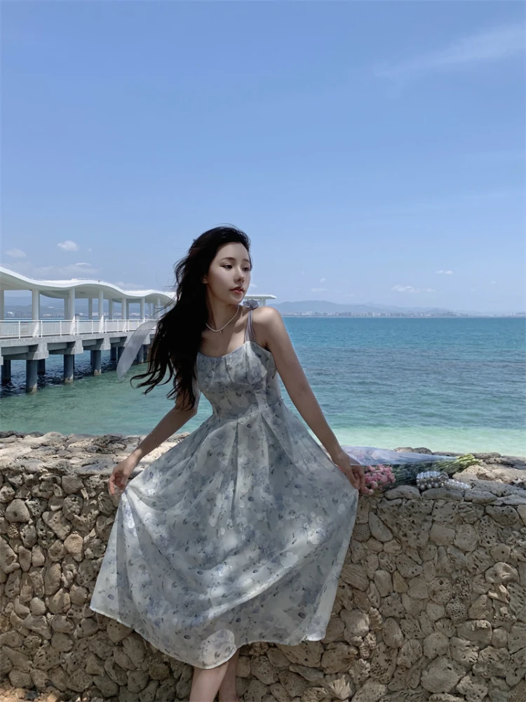 Fashion Floral Strapless Dress Women Summer 2022 New High Waist Square Neck Sleeveless Long Dresses Female
Fashion Floral Strapless Dress Women Summer 2022 New High Waist Square Neck Sleeveless Long Dresses Female