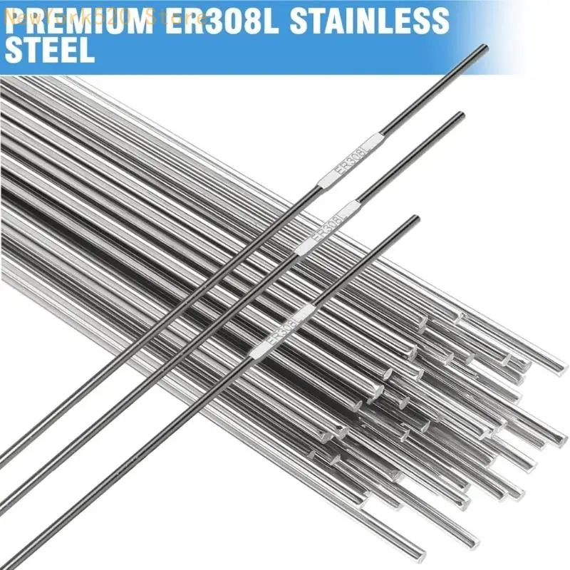 30/70Pcs Stainless Steel ER308L TIG Rod Filler Wire for Fabrication Low Splatter Rust Resistant Welding Accessories N84C
30/70Pcs Stainless Steel ER308L TIG Rod Filler Wire for Fabrication Low Splatter Rust Resistant Welding Accessories N84C