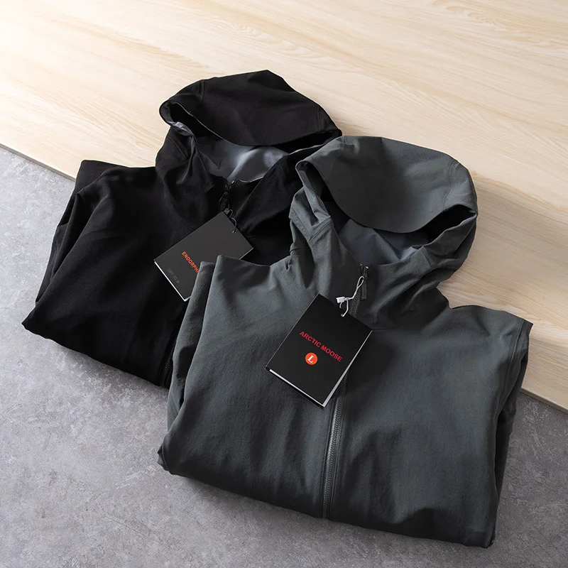 Luxury Outdoor Men's Jacket Hooded Casual Waterproof Windproof Spring New Style Fashion Urban Youth Zipper Closure Outerwear
Luxury Outdoor Men's Jacket Hooded Casual Waterproof Windproof Spring New Style Fashion Urban Youth Zipper Closure Outerwear