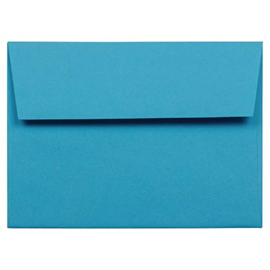 Colored Invitation Envelopes - 4 3/4 x 6 1/2 - Blue Recycled - 50/Pack
Colored Invitation Envelopes - 4 3/4 x 6 1/2 - Blue Recycled - 50/Pack