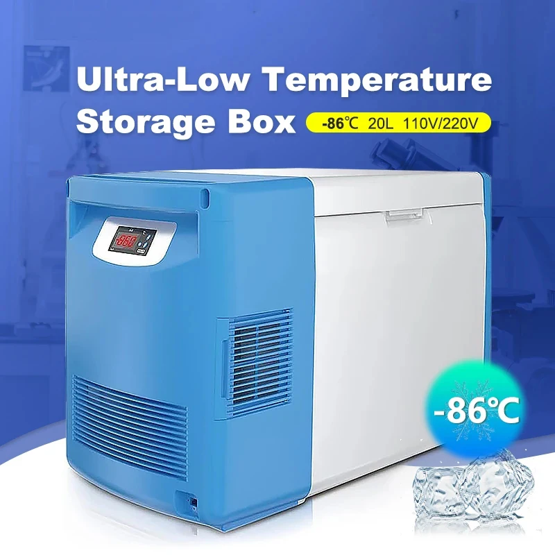 HNZXIB Laboratory Refrigerator -86℃/20L Car Mounted Ultra-low Temperature Storage Box Ultra Congelador Portable Freezer
HNZXIB Laboratory Refrigerator -86℃/20L Car Mounted Ultra-low Temperature Storage Box Ultra Congelador Portable Freezer