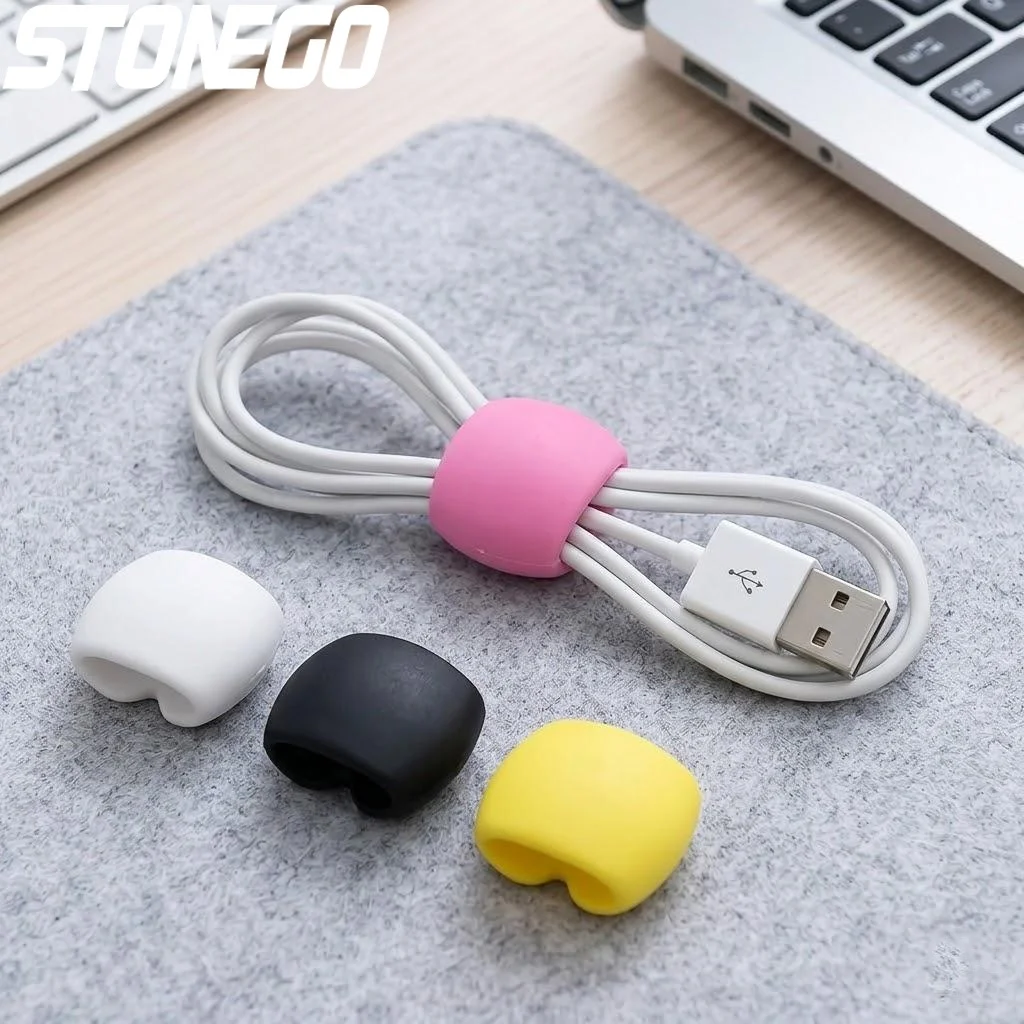 Cable Winder USB Charger Holder Simple Round Clip Desk Organizer Wire Cord Wrap Fixer Tidy Protector
Cable Winder USB Charger Holder Simple Round Clip Desk Organizer Wire Cord Wrap Fixer Tidy Protector