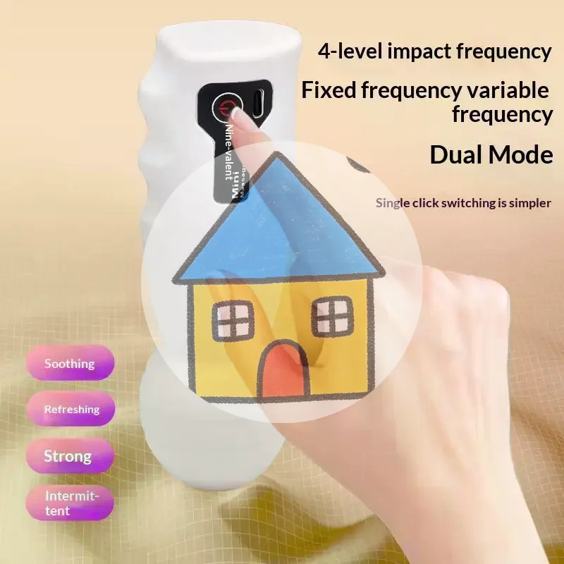 Портативный мини-электрический массажер, зарядка через USB, подходит для массажа тела, спины, шеи, ног и поясницы.
Портативный мини-электрический массажер, зарядка через USB, подходит для массажа тела, спины, шеи, ног и поясницы.