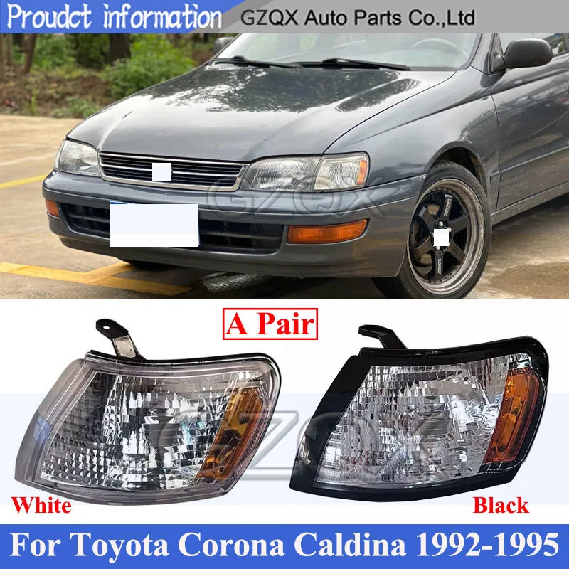 CAPQX Пара передних указателей поворота для Toyota Corona Caldina 1992-1995, передние габаритные фонари без лампочек
CAPQX Пара передних указателей поворота для Toyota Corona Caldina 1992-1995, передние габаритные фонари без лампочек