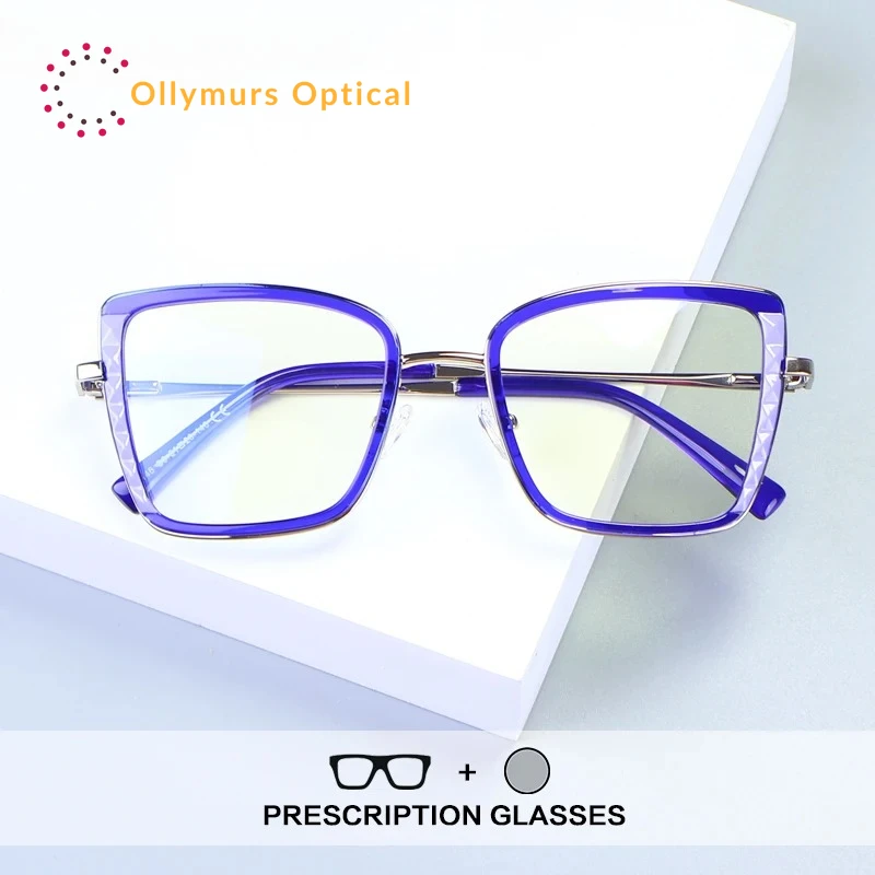 OLLYMURS Anti Blue Light Reading Glasses Women Fashion Quality Photochromic Optical Prescription Glasses Myopia Hyperopia Eyewea
OLLYMURS Anti Blue Light Reading Glasses Women Fashion Quality Photochromic Optical Prescription Glasses Myopia Hyperopia Eyewea