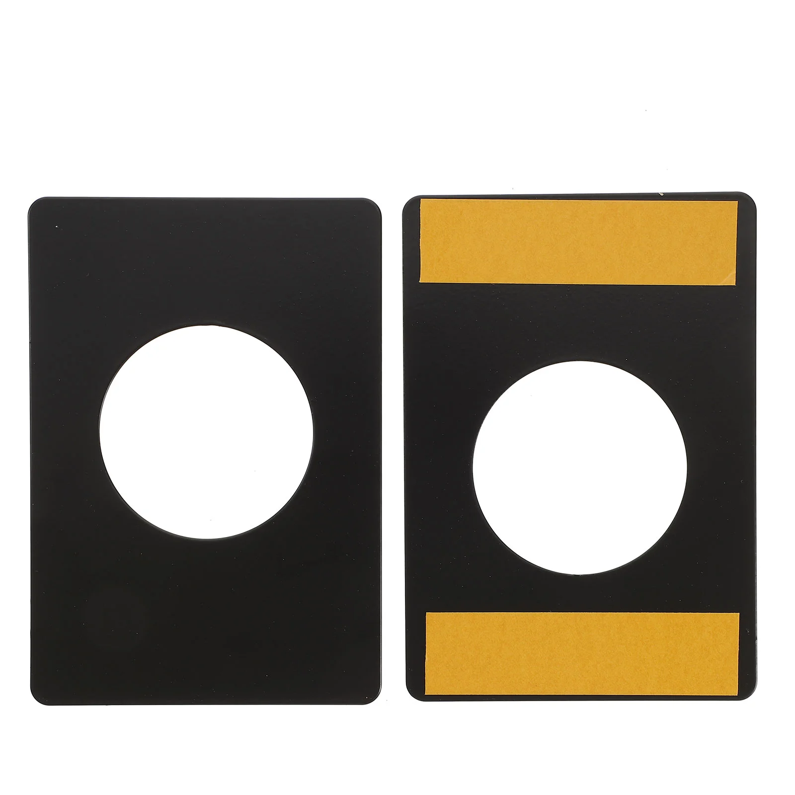 2 Pcs Adjustable Door Lock Repair Board Black Handle Toddler Deadbolt Restorer Strike Plate Handles
2 Pcs Adjustable Door Lock Repair Board Black Handle Toddler Deadbolt Restorer Strike Plate Handles
