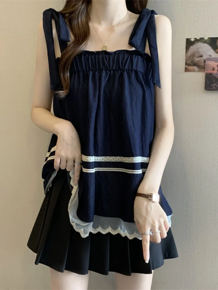 Жилет с кружевной отделкой, женский летний свободный жилет больших размеров для похудения, высококачественный топ, верхняя одежда для поездок на работу
Жилет с кружевной отделкой, женский летний свободный жилет больших размеров для похудения, высококачественный топ, верхняя одежда для поездок на работу