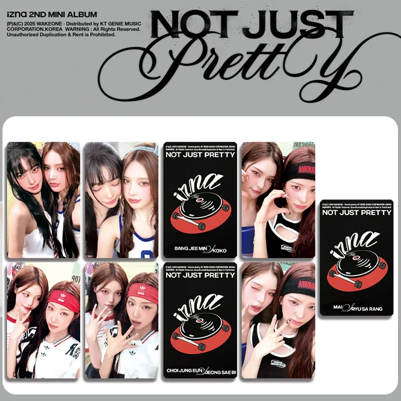 6Pcs/Set Kpop Idol IZNA New Album Not Just Pretty Lomo Cards Postcards MAI JEEMIN KOKO SARANG JUNGEUN SAEBI Fans Gift Collection
6Pcs/Set Kpop Idol IZNA New Album Not Just Pretty Lomo Cards Postcards MAI JEEMIN KOKO SARANG JUNGEUN SAEBI Fans Gift Collection