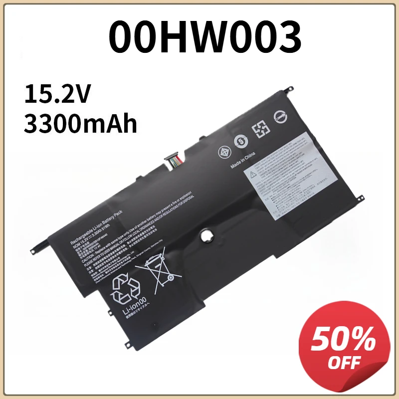00HW002 00HW003 Laptop Battery For Lenovo ThinkPad X1 Carbon Gen3 2015 X1 Carbon 2014 Gen2 45N1701 45N1702 45N1700
00HW002 00HW003 Laptop Battery For Lenovo ThinkPad X1 Carbon Gen3 2015 X1 Carbon 2014 Gen2 45N1701 45N1702 45N1700