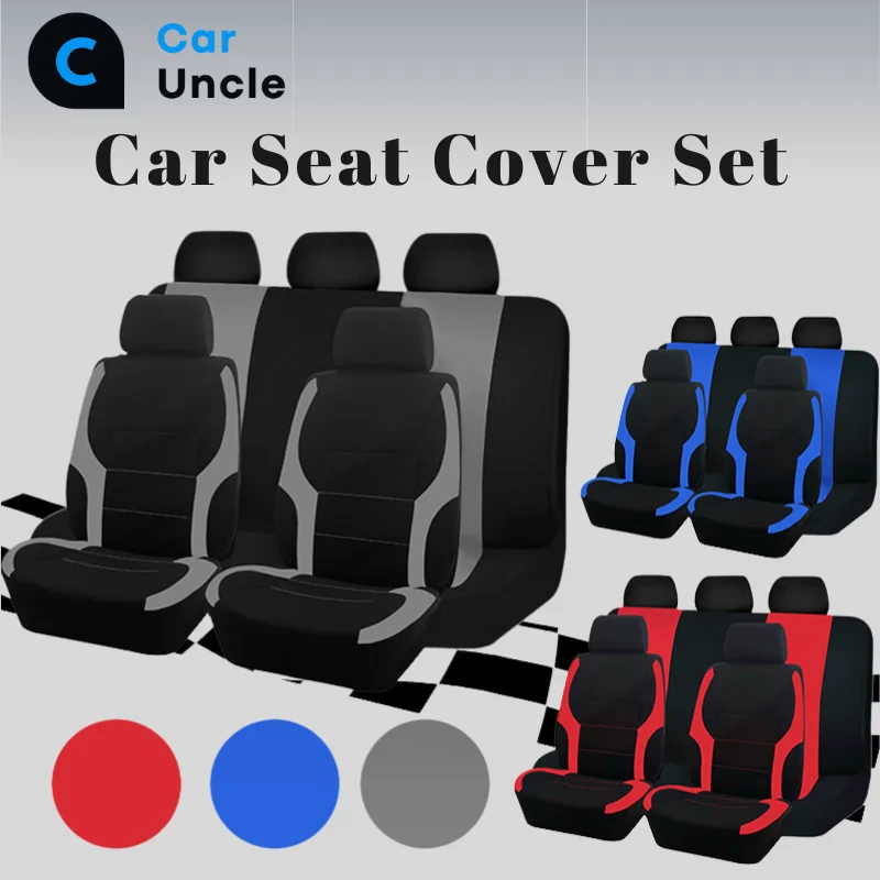 Red Bicolor Stylish Polyester Interior Universal Sports Vehicle Accessories Car Seat Cover Full Set Kit For Car Seat Protection
Red Bicolor Stylish Polyester Interior Universal Sports Vehicle Accessories Car Seat Cover Full Set Kit For Car Seat Protection