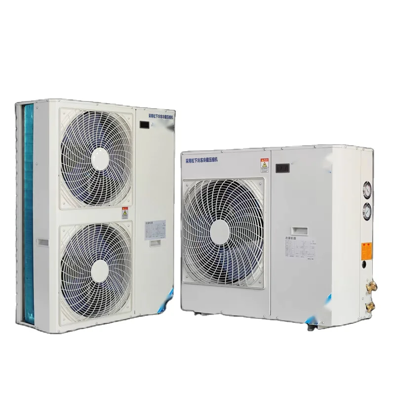 Small Cold Storage Equipment Set 3P5P Air-Cooled Special Compressor Integrated Fresh-Keeping Refrigeration Motor Freezing Unit
Small Cold Storage Equipment Set 3P5P Air-Cooled Special Compressor Integrated Fresh-Keeping Refrigeration Motor Freezing Unit