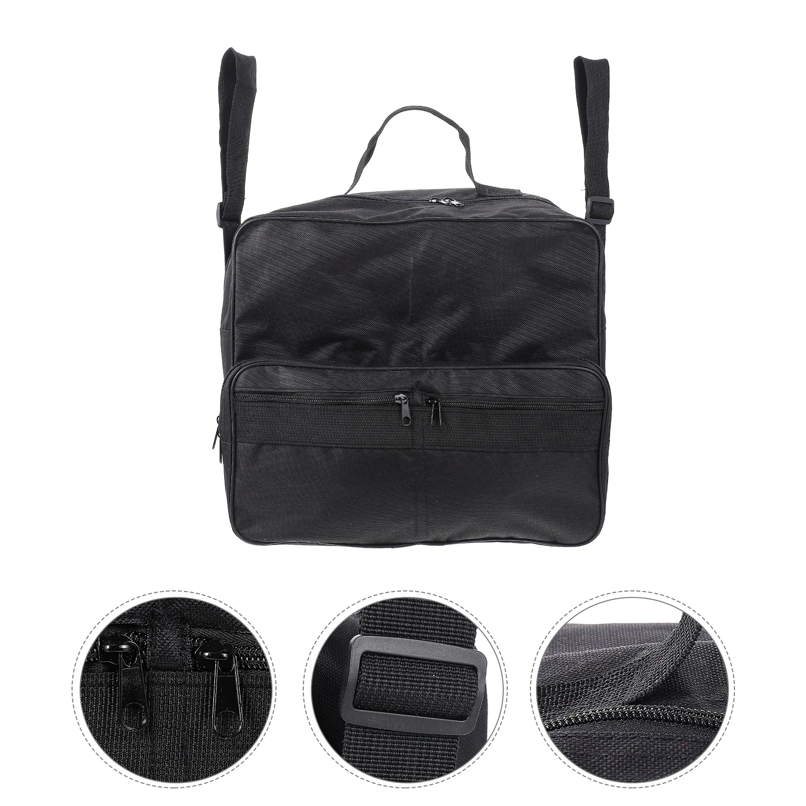 Wheelchair Storage Bag Large Capacity Oxford Cloth Side Pockets Waterproof Hanging Organizer for Wheelchairs Travel Daily Use 
Wheelchair Storage Bag Large Capacity Oxford Cloth Side Pockets Waterproof Hanging Organizer for Wheelchairs Travel Daily Use