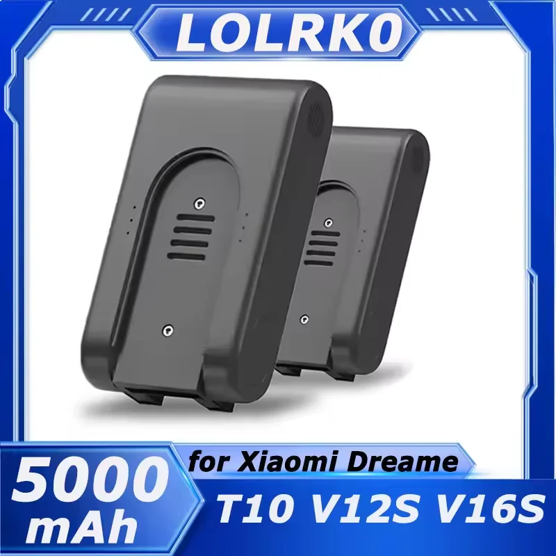 NEW 25.2V 5000mAh T10 T20 V12S V16S R10pro Vacuum Cleaner Battery for Xiaomi Dreame Vacuum Cleaner Replacement Lithium Battery
NEW 25.2V 5000mAh T10 T20 V12S V16S R10pro Vacuum Cleaner Battery for Xiaomi Dreame Vacuum Cleaner Replacement Lithium Battery