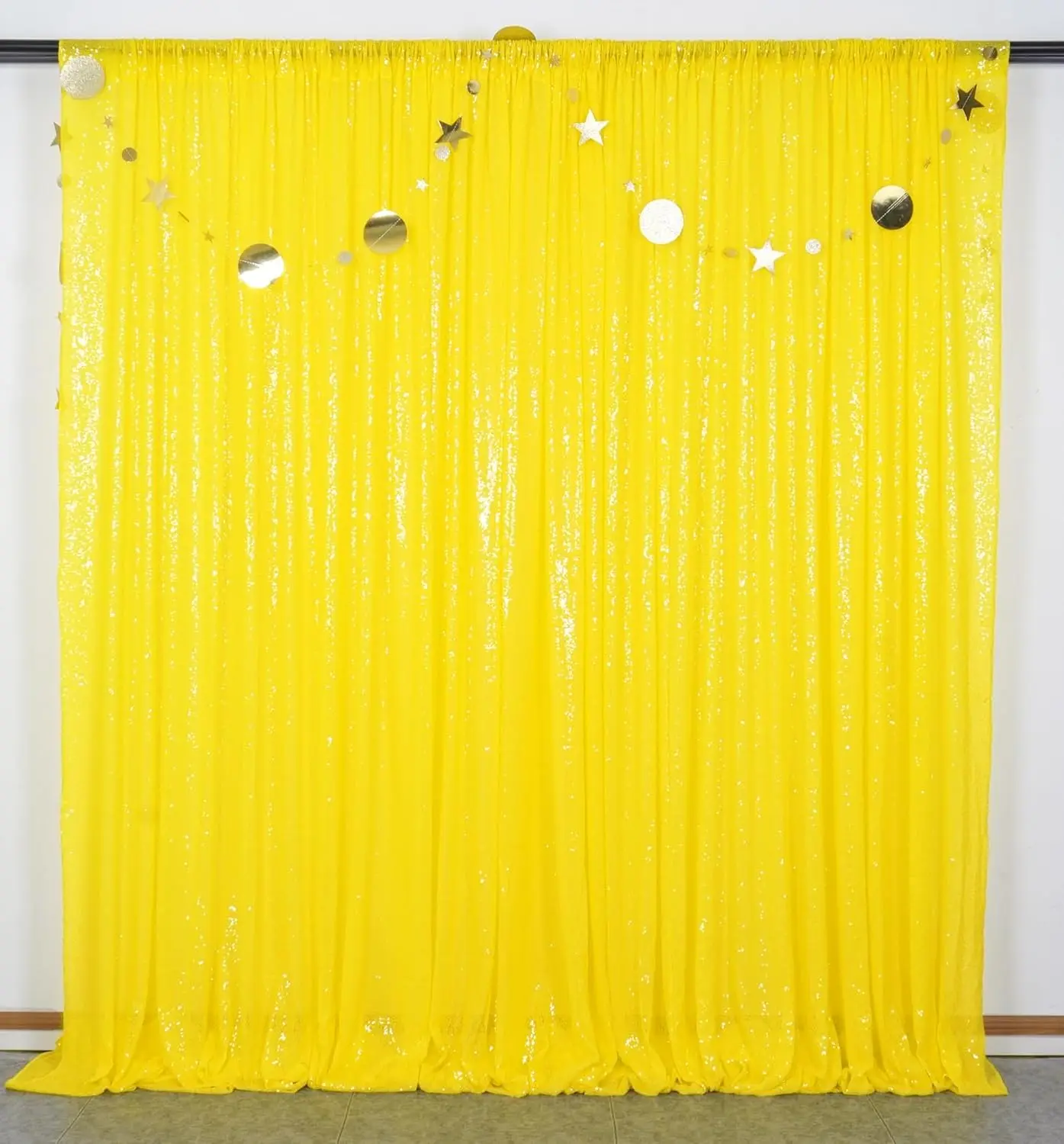 Yellow Sequin Backdrop Curtains 3 Panel 4FTx8FT Glitter Yellow Photo Backdrop Drapes Party Wedding Baby Shower Curtain Sparkle P
Yellow Sequin Backdrop Curtains 3 Panel 4FTx8FT Glitter Yellow Photo Backdrop Drapes Party Wedding Baby Shower Curtain Sparkle P