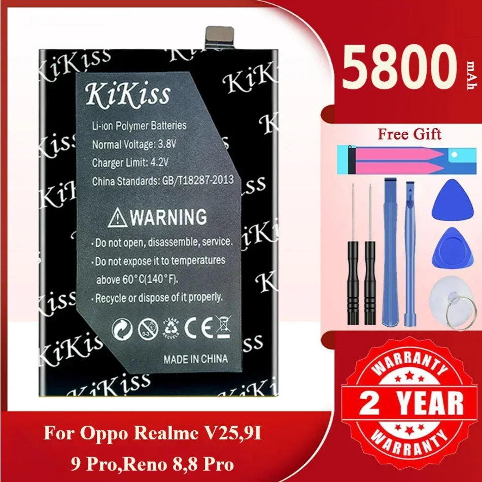 BLP911 Battery For OPPO Realme V25 / Realme 9i Realme 9 Pro 9Pro / Reno 8 / 8 Pro
BLP911 Battery For OPPO Realme V25 / Realme 9i Realme 9 Pro 9Pro / Reno 8 / 8 Pro