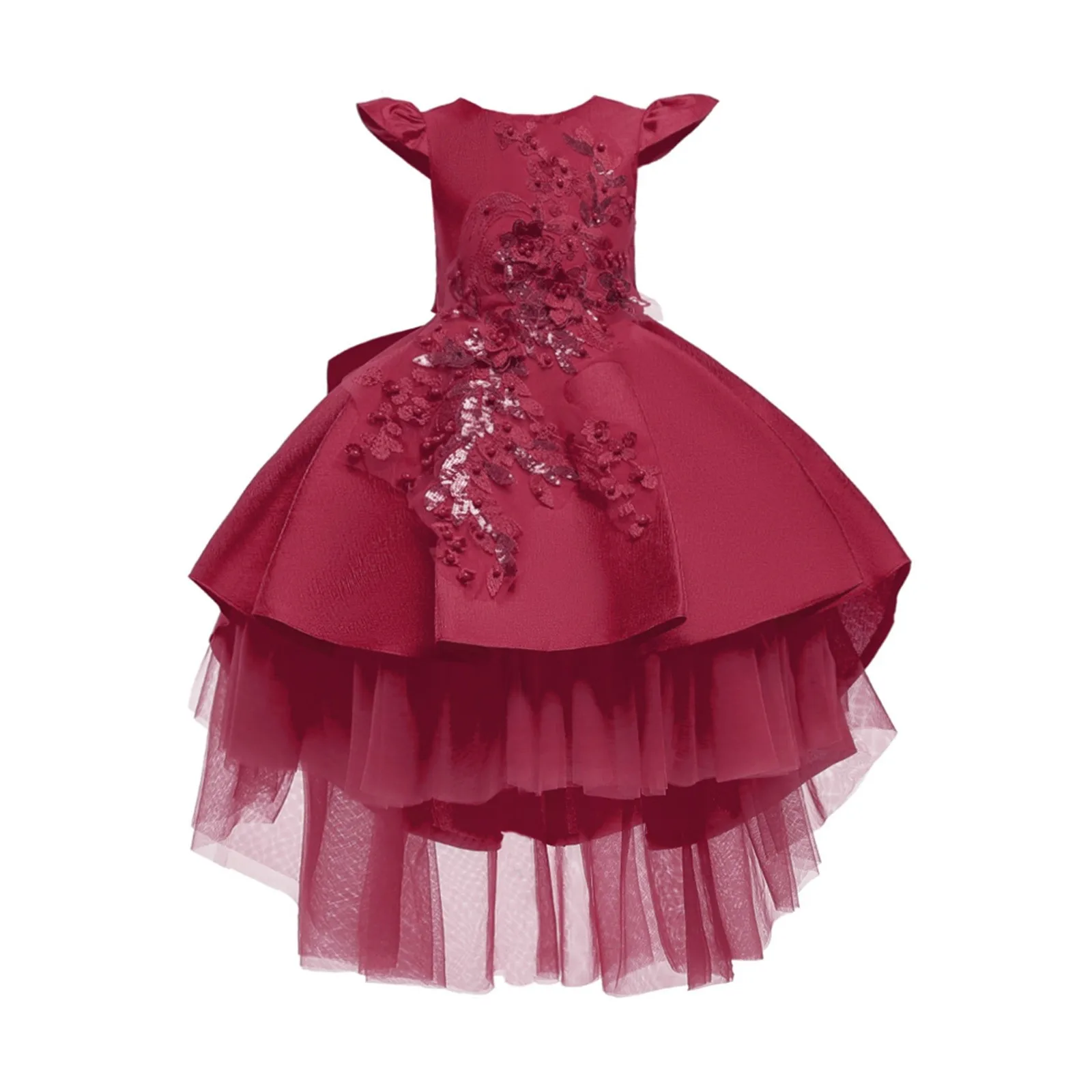 Elegant Princess Gown For Girls Embroidered Party Formal Wedding Dress Flower Appliques Kids Bead Party Events Dress Girls Dress
Elegant Princess Gown For Girls Embroidered Party Formal Wedding Dress Flower Appliques Kids Bead Party Events Dress Girls Dress