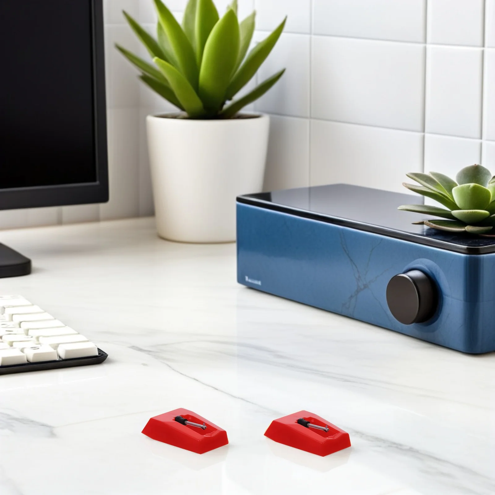 4Pcs Exquisite Workmanship Stylus Replacement Needle Professional Technology Ensures Long Time Usage Record Player Needles 
4Pcs Exquisite Workmanship Stylus Replacement Needle Professional Technology Ensures Long Time Usage Record Player Needles