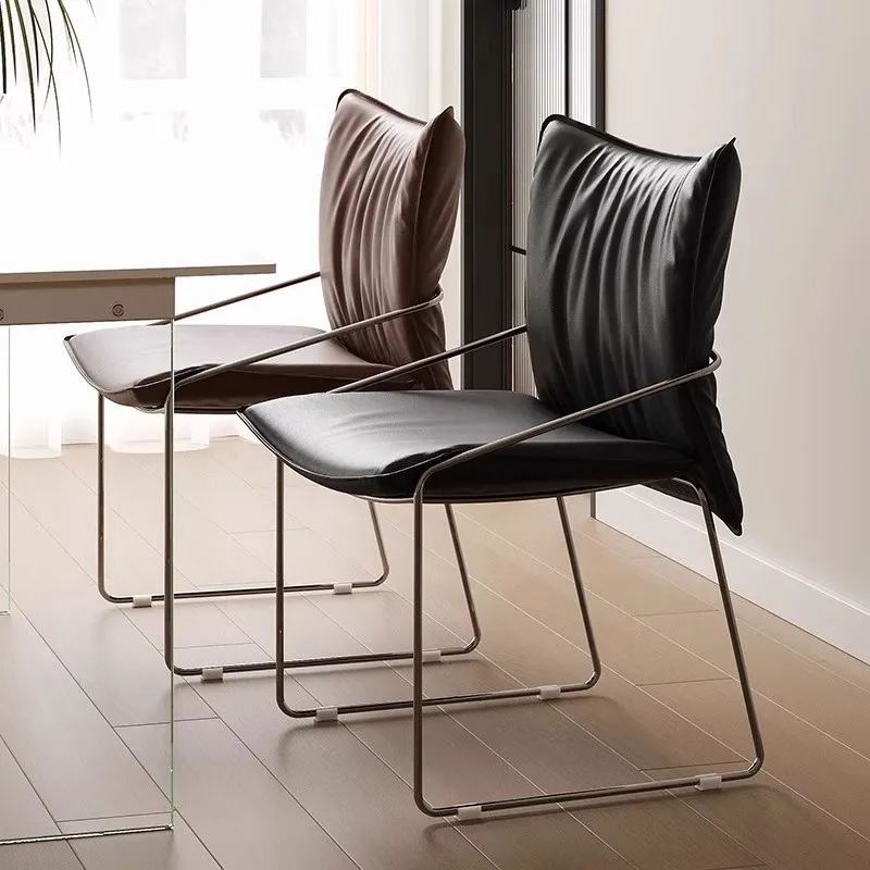Ergonomic Dining Chair Modern Kitchen Furniture Welcoming Office Chair Plush Restaurant Seating Home Dining Luxury Furniture
Ergonomic Dining Chair Modern Kitchen Furniture Welcoming Office Chair Plush Restaurant Seating Home Dining Luxury Furniture