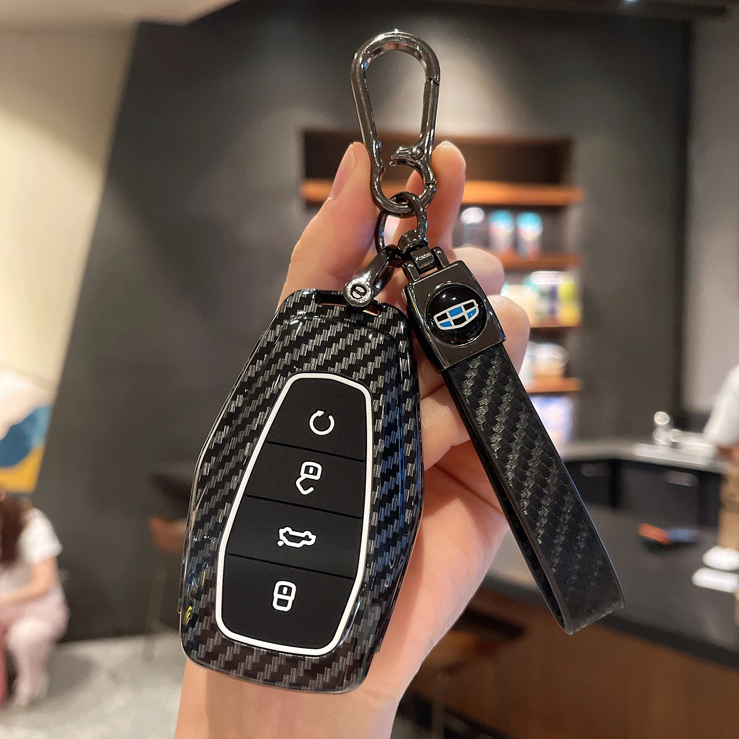 New Alloy Sheepskin Car Key Case Cover for Geely Okavango Coolray Atlas Monjaro Tugella Emgrand GT S Proton X50 X70 X6 X7 EX7 GC
New Alloy Sheepskin Car Key Case Cover for Geely Okavango Coolray Atlas Monjaro Tugella Emgrand GT S Proton X50 X70 X6 X7 EX7 GC