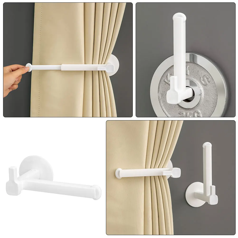 Telescopic Punch Free Curtain Hook Minimalist Design Adjustable Curtain Holder for Window Door Shower Drapery Tieback Wall
Telescopic Punch Free Curtain Hook Minimalist Design Adjustable Curtain Holder for Window Door Shower Drapery Tieback Wall